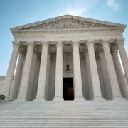 The Supreme Court building in Washington, DC
