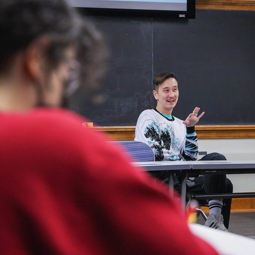  Phil Chan in a Carleton classroom