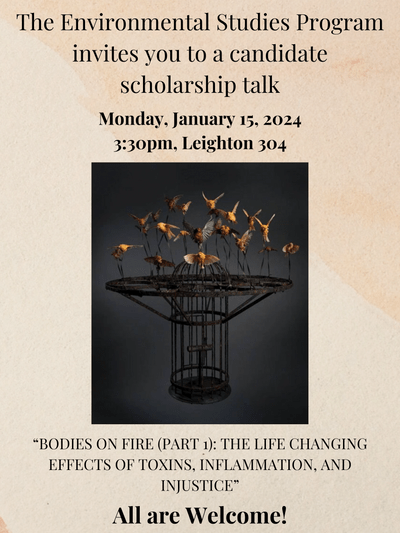 ENTS candidate scholarship talk poster