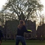 Morning Frisbee