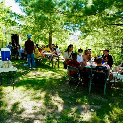 Taken in Dacie Moses's backyard during International Student Week 2022.