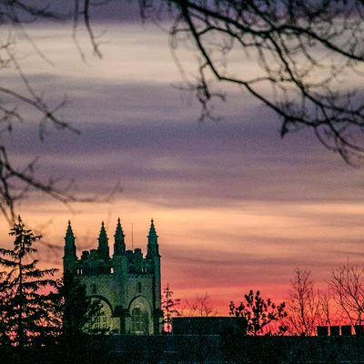 Evening Campus View