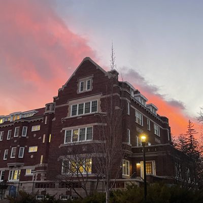 As I came out of the LDC I saw this amazing site and thought it was a wonderful end to the day.