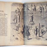open book with images