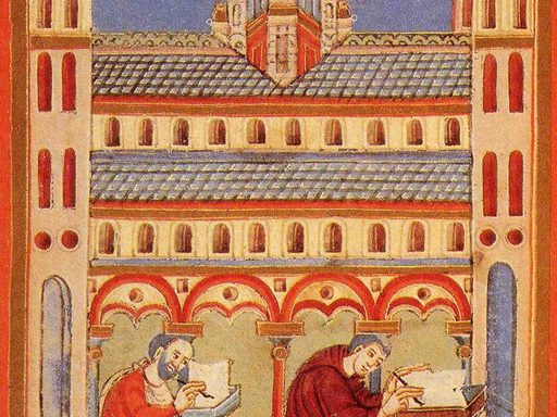 illustration from a medieval manuscript