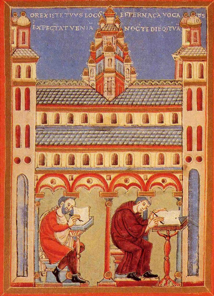 illustration from a medieval manuscript