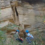 The Geology In The Field class at Sogn, Minnesota