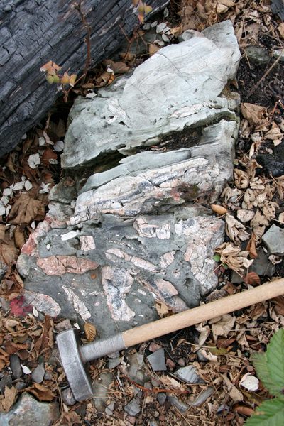 Sudbury impact ejecta megabreccia deposits near the Gunflint Trail