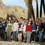 Structural Geology trip to Painted Canyon, California, February 2009