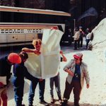 Students with Mary in Black Hills 1991