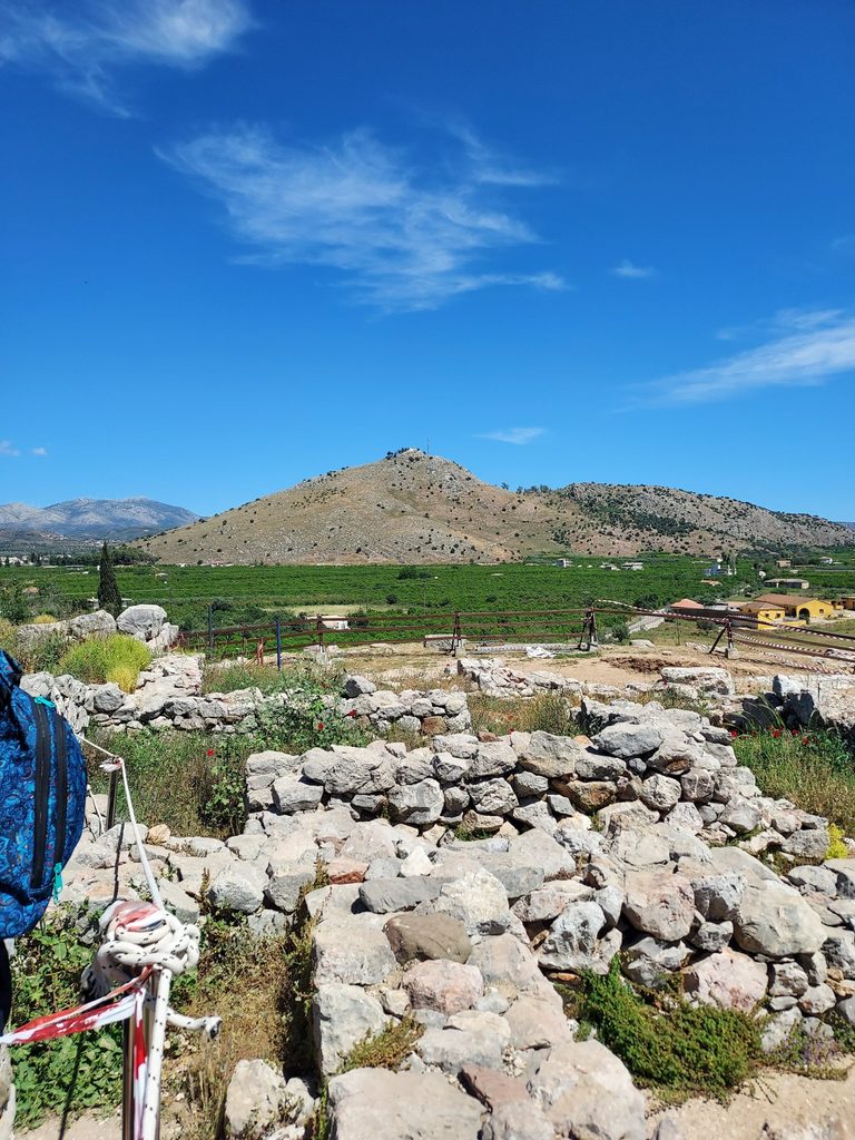 ruins at Tyrns