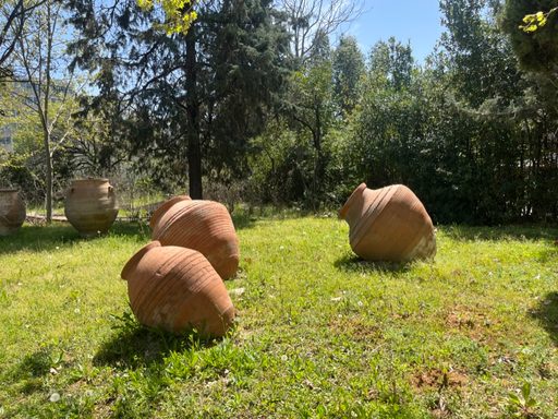 Various Byzantine Vases at the Byzantine & Christian Museum.