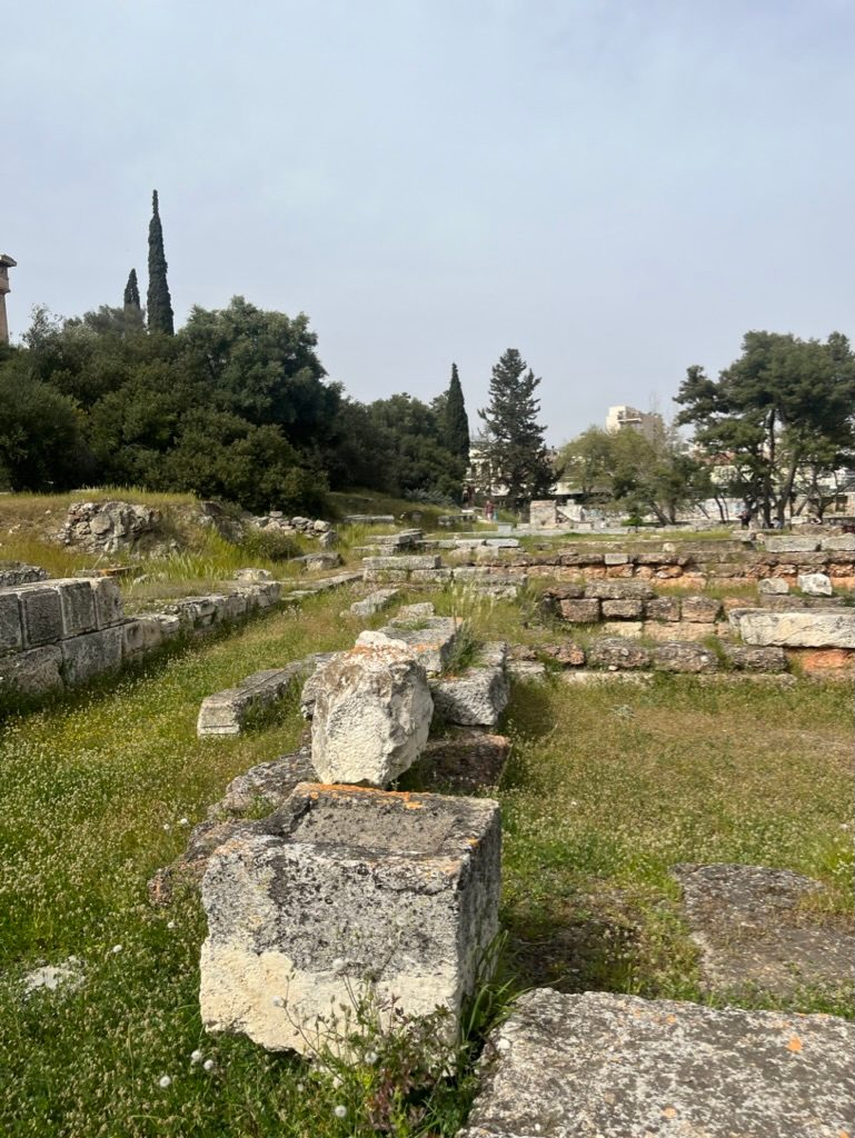 A possible site of an ancient Senate building.
