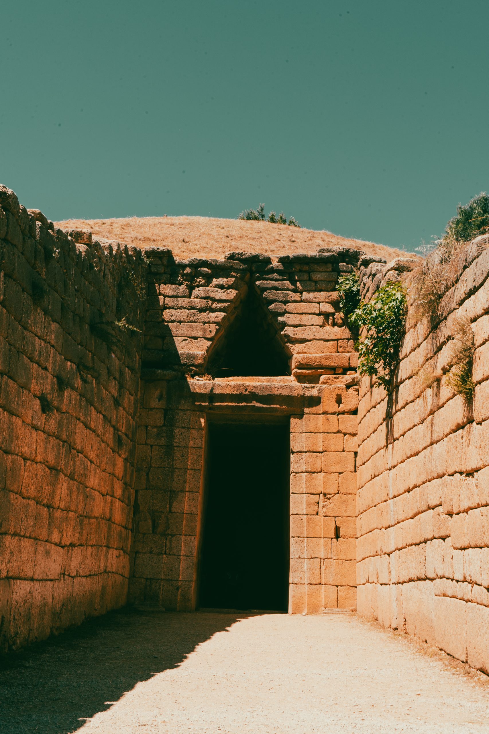 Looking at a tholos tomb