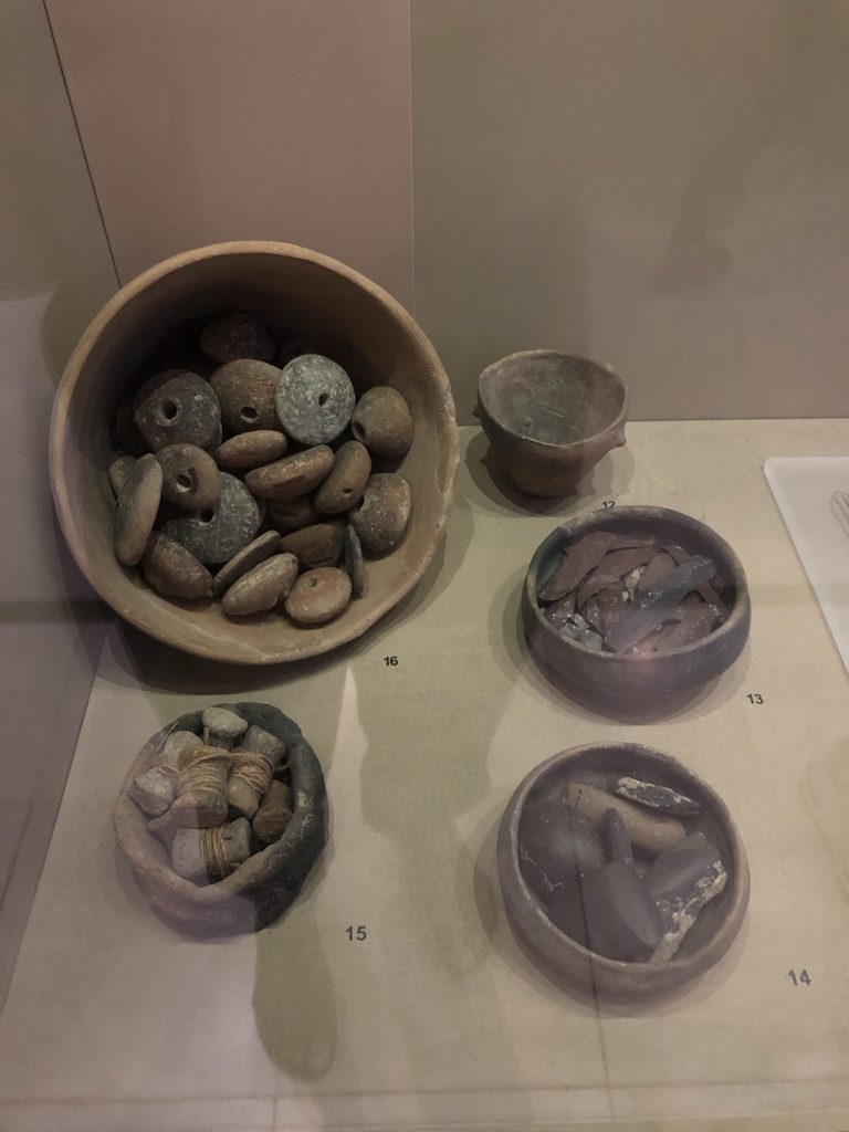 bowls w items inside