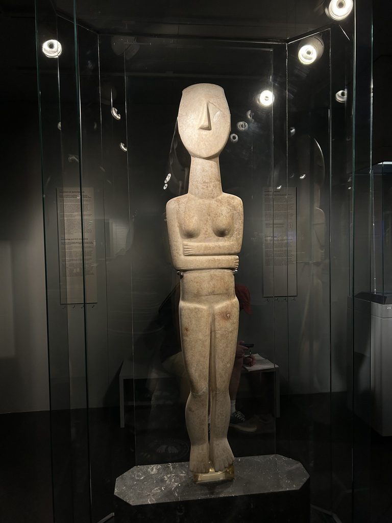 Large Cycladic Figurine