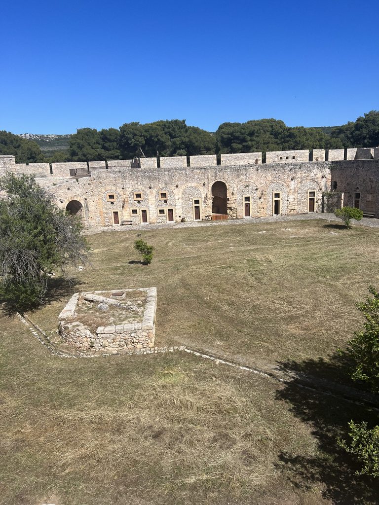 Niokastro courtyard