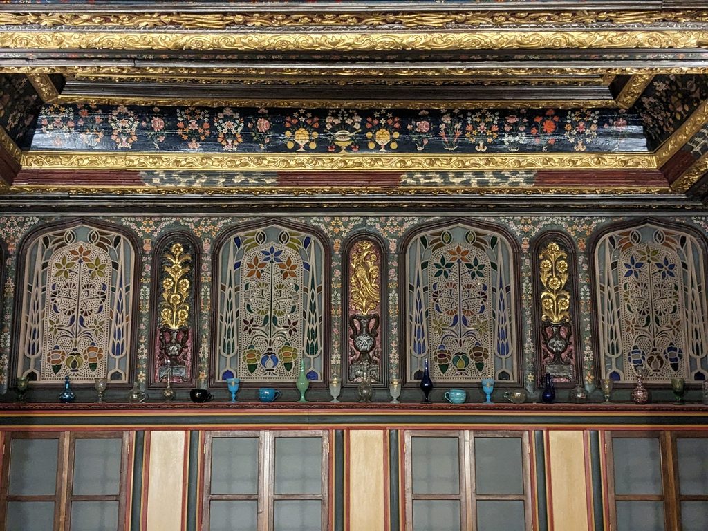 "reception room in the Takiatzis family house, Kozani, late 18th - early 19th century"