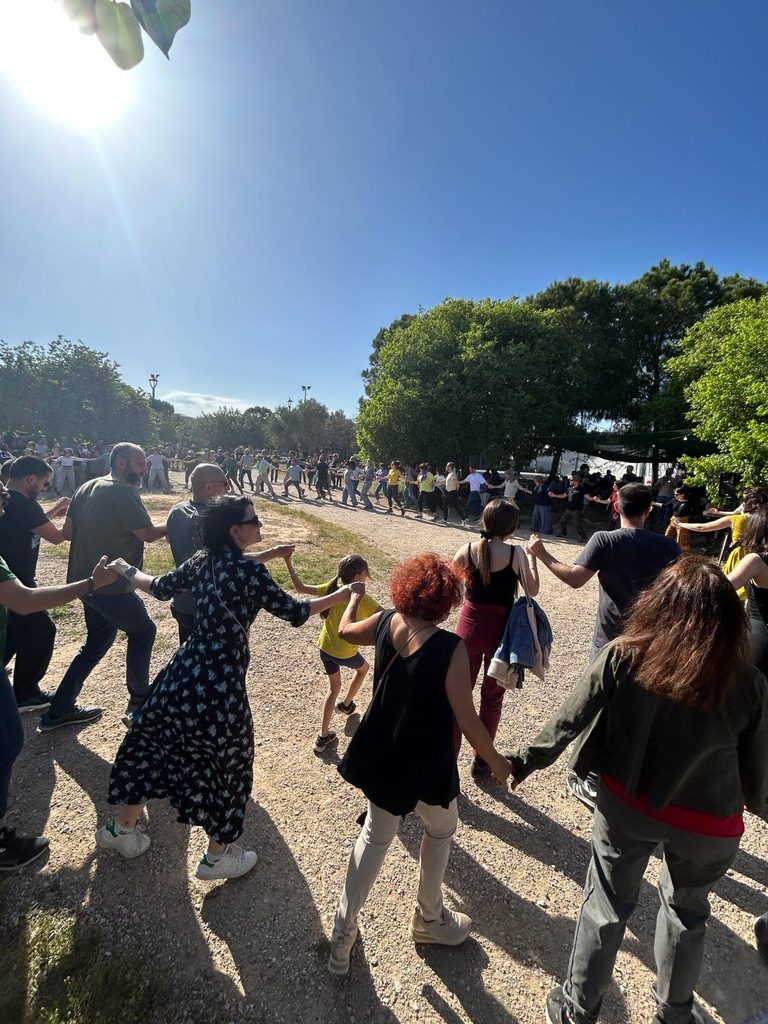 Greek traditional dancing