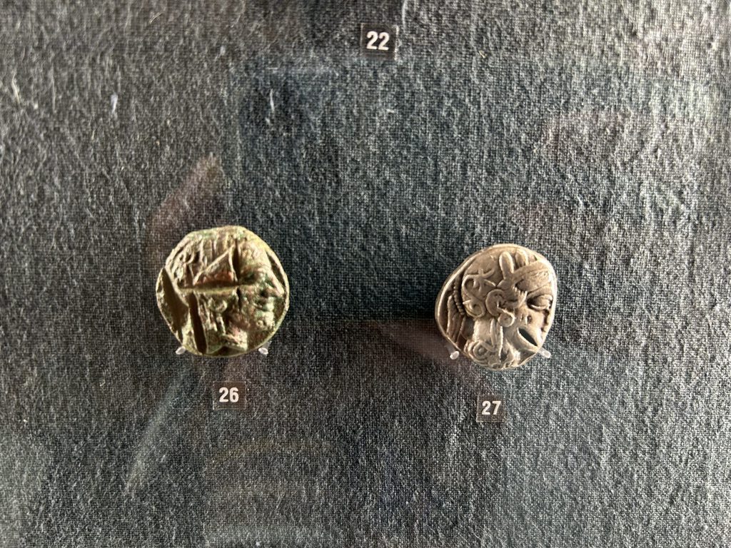 Silver plated coins