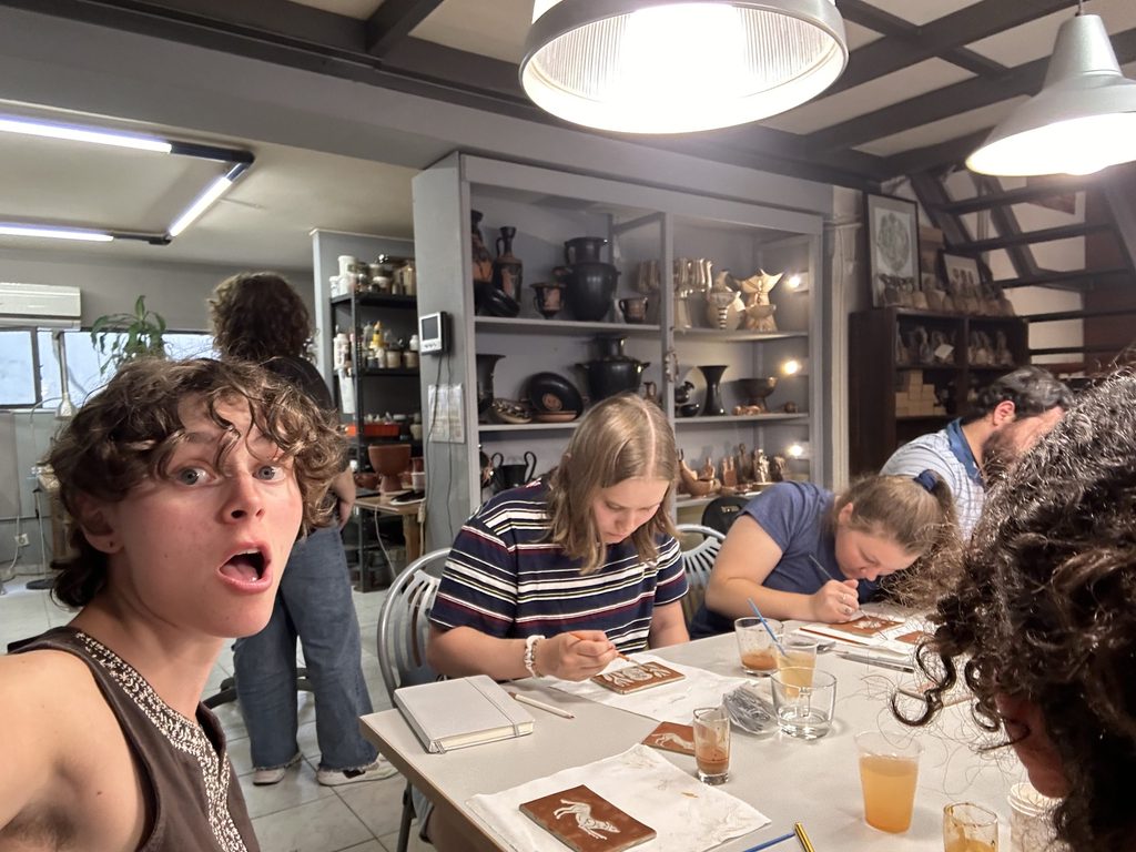 Pottery painting workshop