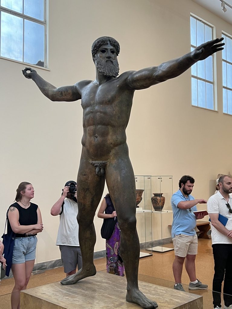bronze zeus