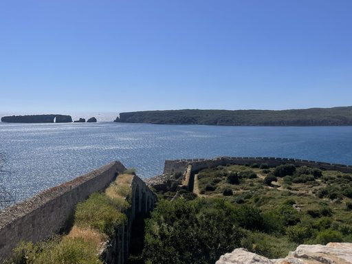 Inside the Castle of Pylos