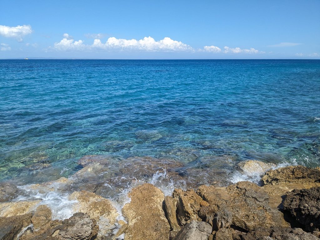 Sea near Solomos Square