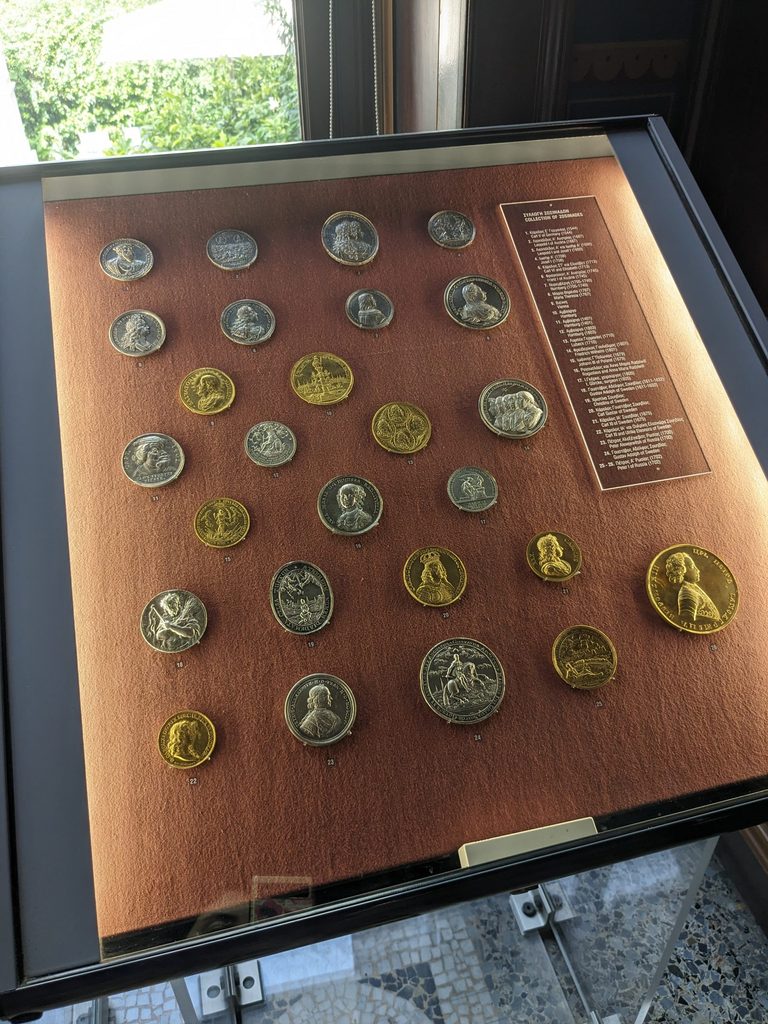 Coin Display at the Numismatic Museum