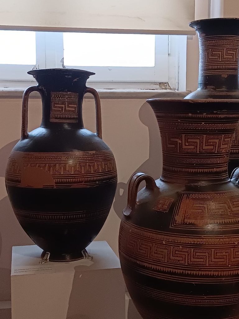 Vessels from the protogeometric period.