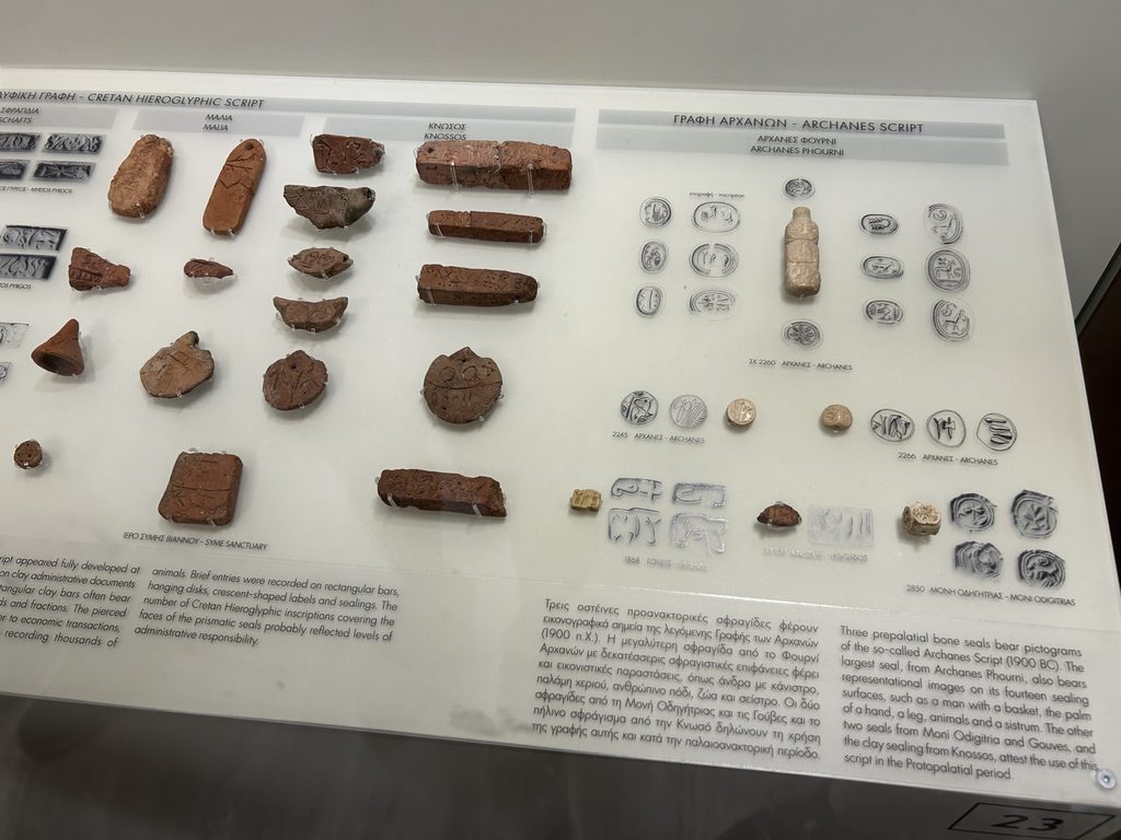 ancient languages from Crete