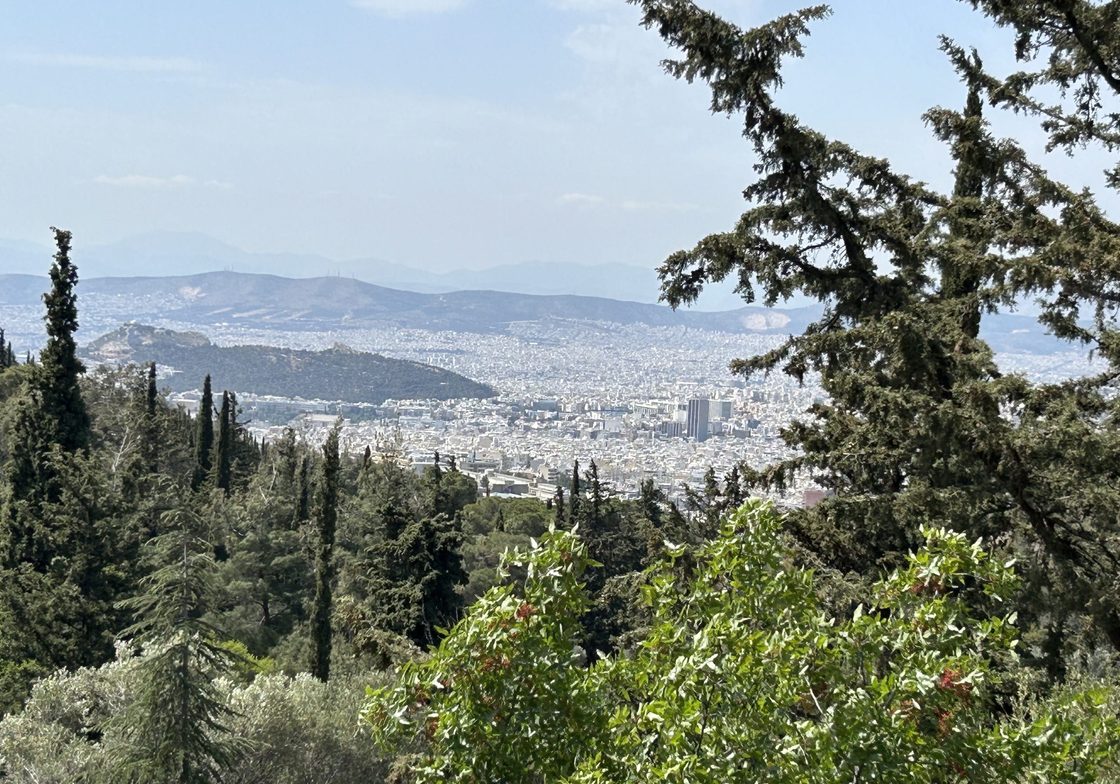view from the Kaisareias monostary