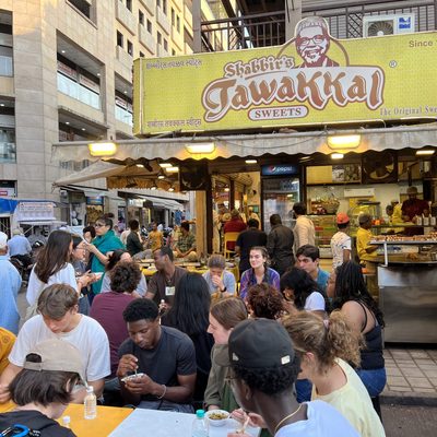 On a Bohri Muslim food crawl in Bhendi Bazaar in Mumbai