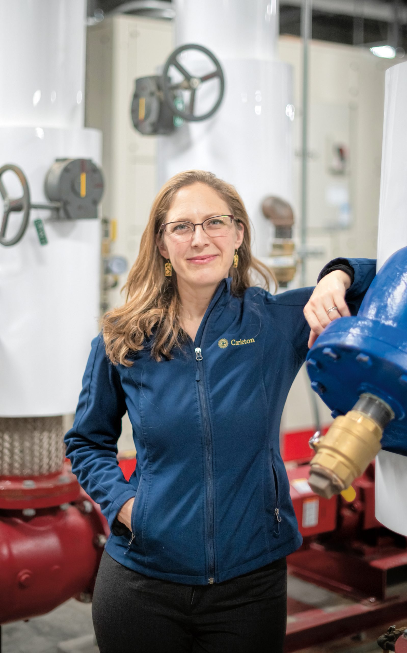 Martha Larson, Manager of Campus Energy and Sustainability