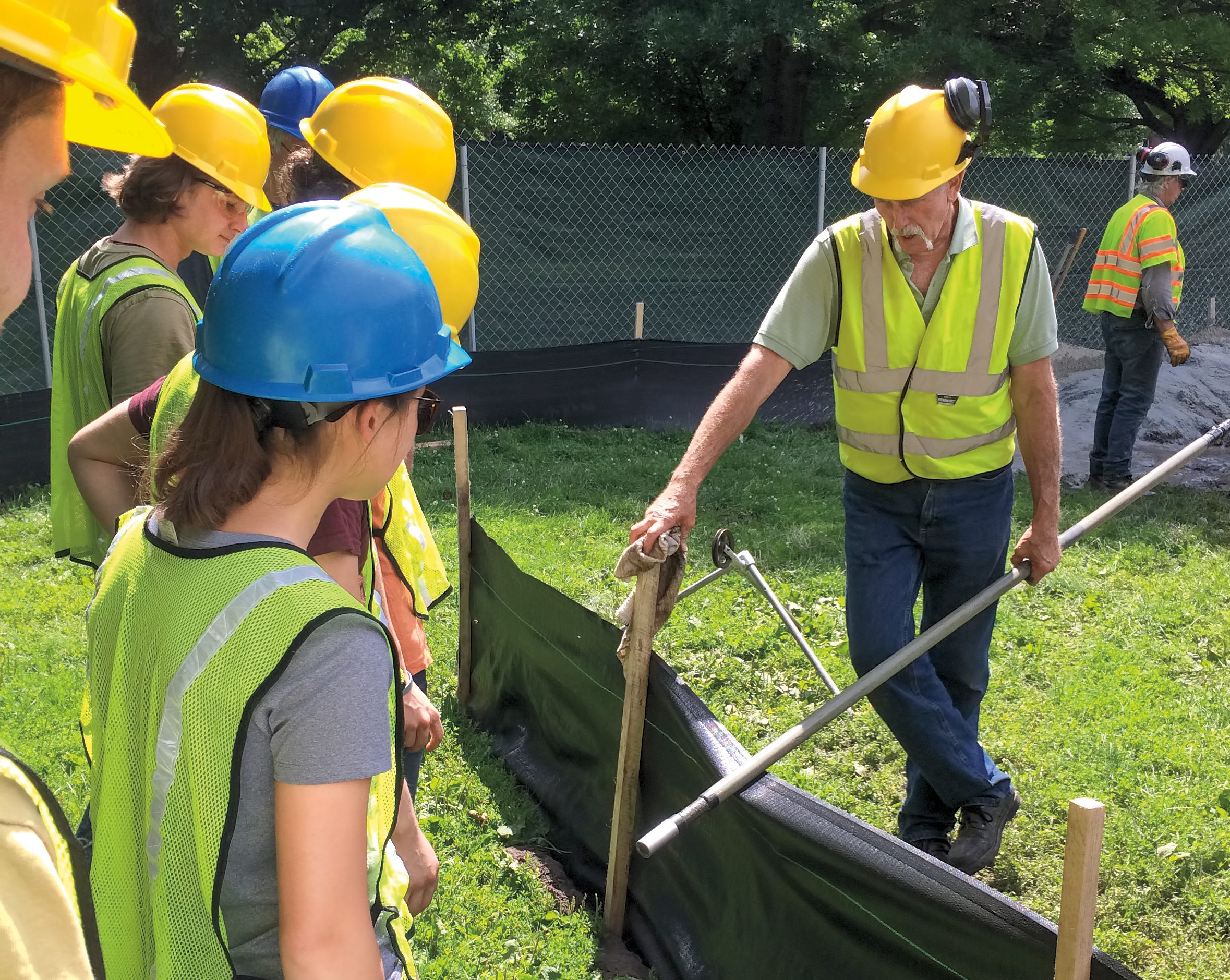 Bald Spot wells contain fiber-optic cables that collect temperature data every 30 minutes.