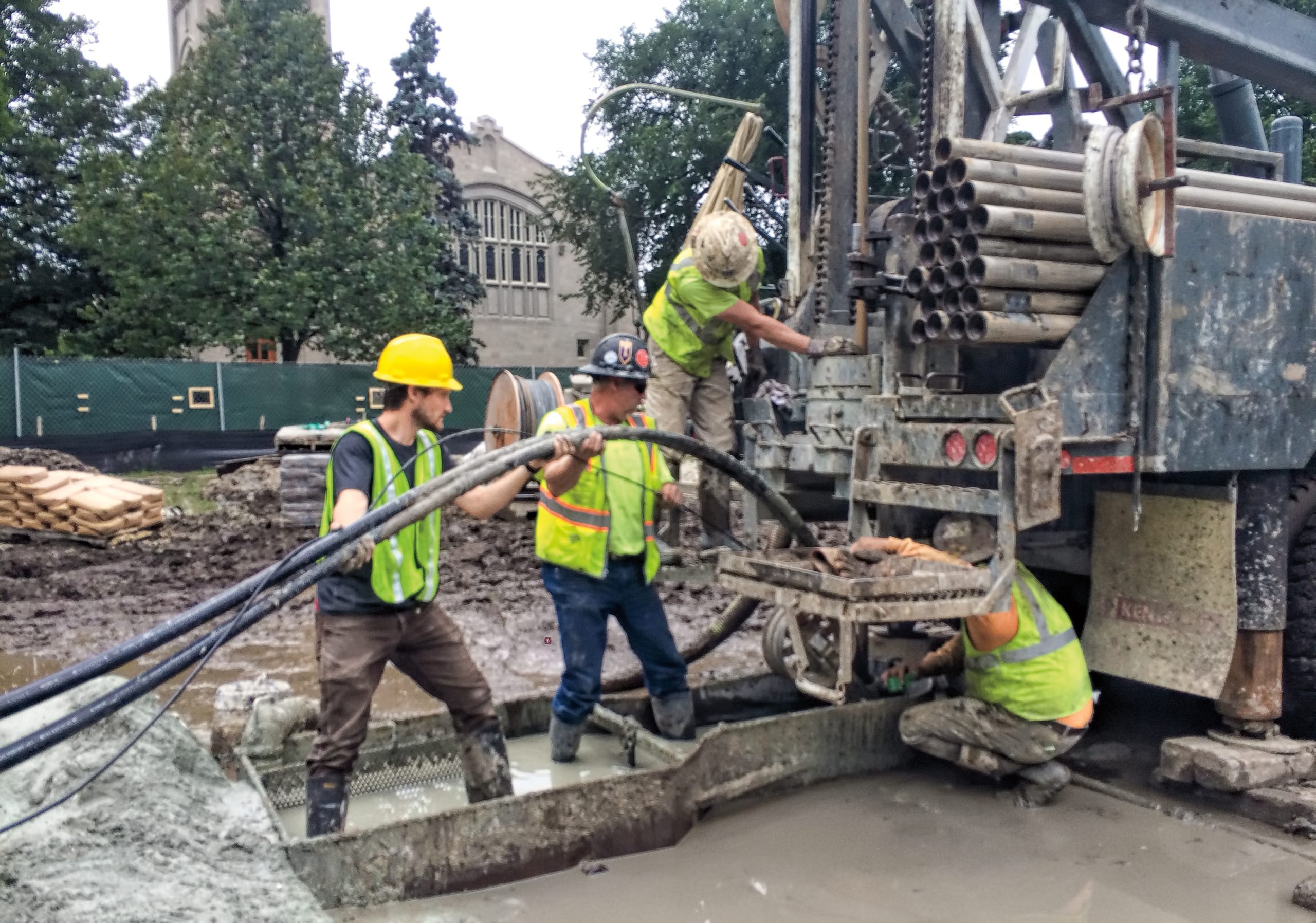 Borefield drilling contractors