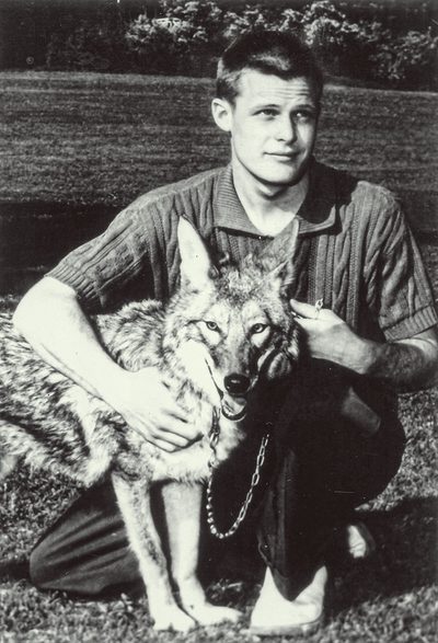 Young Dante with a Coyote