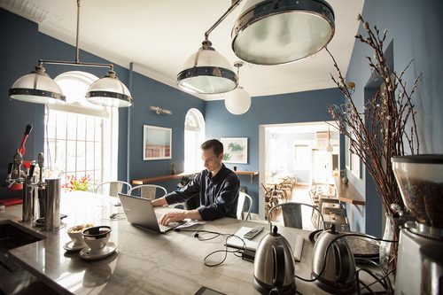 Jake Eberle ’02 at Le Fond