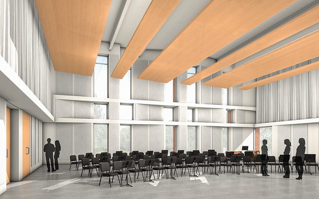 Proposed large rehearsal room