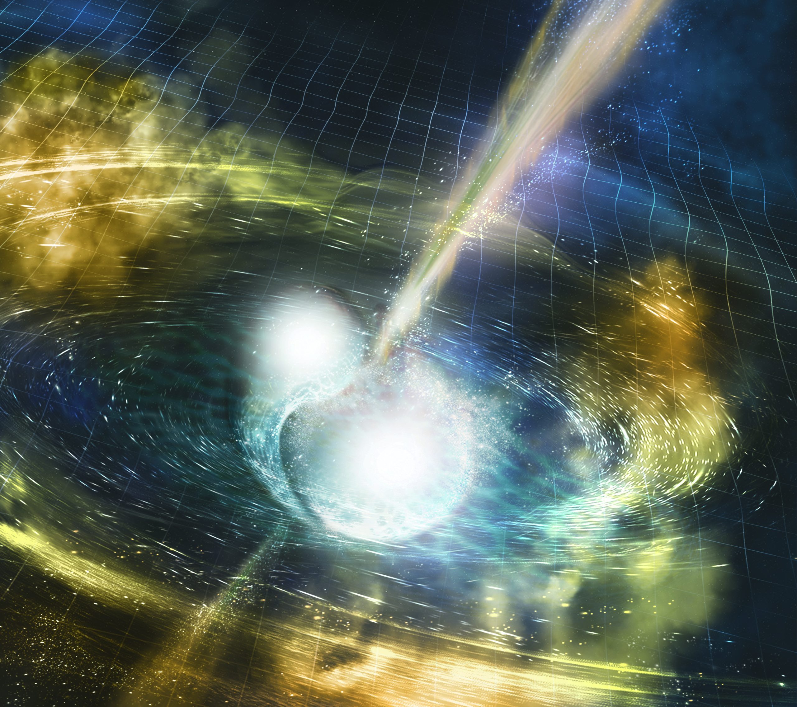colliding neutron stars