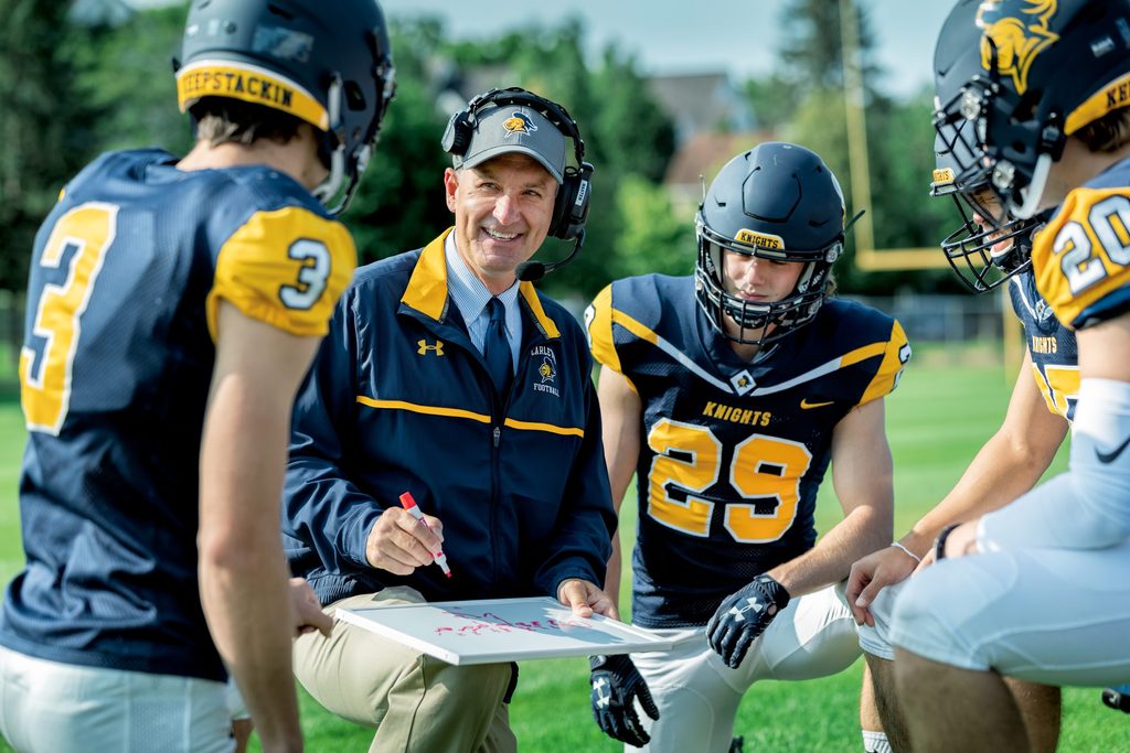 Football coach Tom Journell
