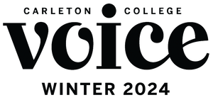 Logo: Carleton College Voice, Winter 2024