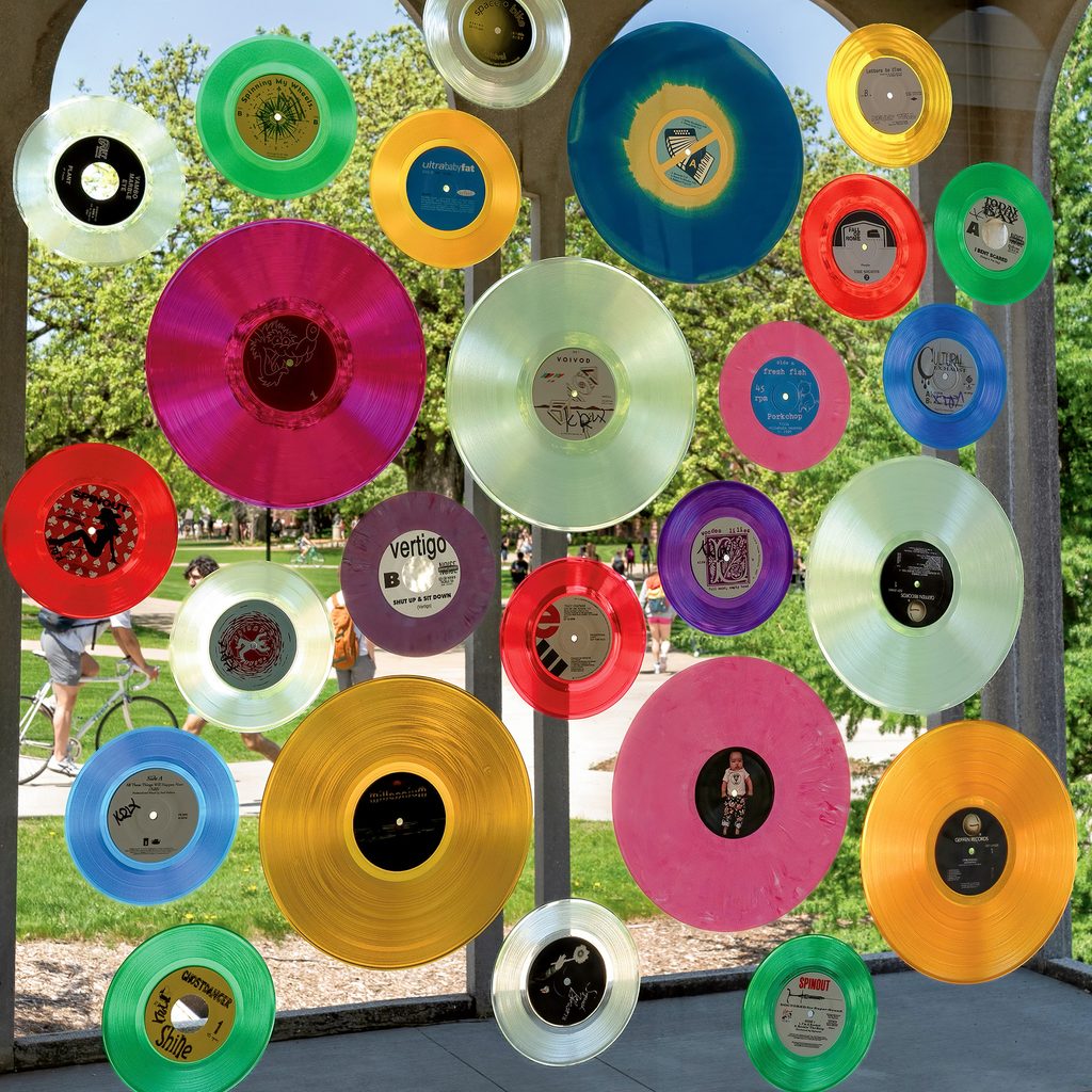 records on a window