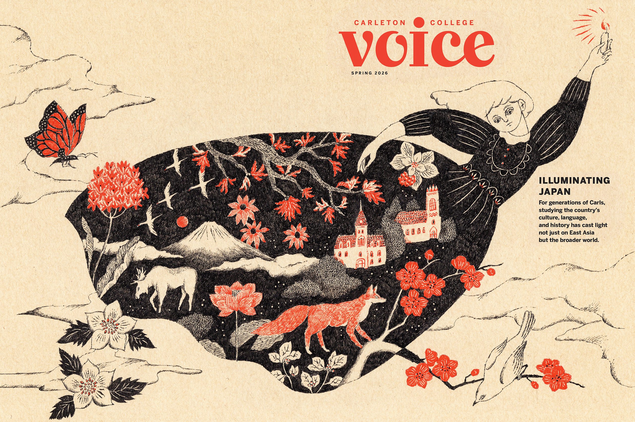 On the Cover: Illuminating Japan – Voice – Carleton College