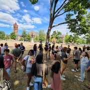 Students and families gather at summer send-off event
