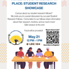 Indigenous Engagement in Place: Student Research Showcase