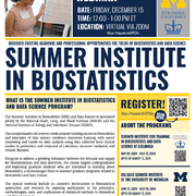 Biostatistics and Data Science