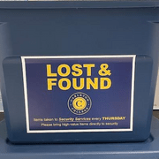 Lost and Found bin