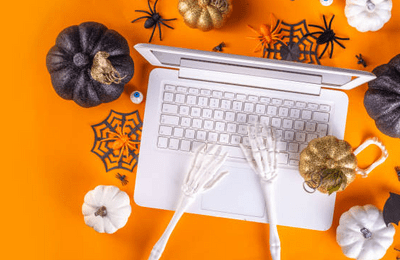 Halloween Themed Computer