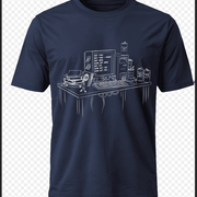 2026 navy CS t-shirt design